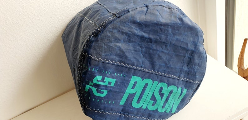 Number 69. Handmade Sports Bag From Kitesurfing, Delta-gliding, Paragliding Wings. image 6