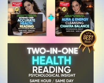 Aura Scan and Drawing, Same Hour Mental Health Reading