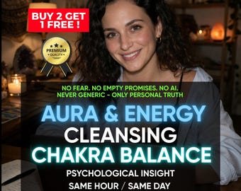 Intuitive Aura Reading and Drawing, Chakra Scan, Energy and Psychological Insight