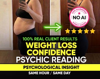Lectura psíquica de salud para bajar de peso en la misma hora, transformación corporal y confianza, perspectiva psicológica