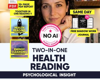 Aura Scan and Drawing, Same Hour Mental Health Reading