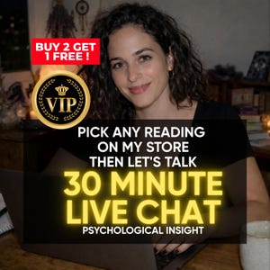 One Question Reading and Live 30 Min Psychic Chat Session, Psychological Insight
