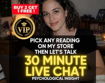 One Question Reading and Live 30 Min Psychic Chat Session, Psychological Insight