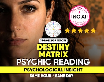 Destiny Matrix Analysis, Soul Reading, Numerology, Astrology Forecast, Psychological Insight