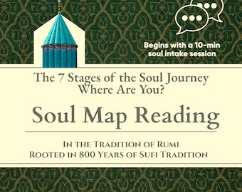 Soul Healing Reading with Birth Chart and Akashic Records in the Tradition of Rumi