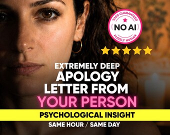 Channeled Apology Letter From Your Person, Psychic Love Reading, Psychological Insight
