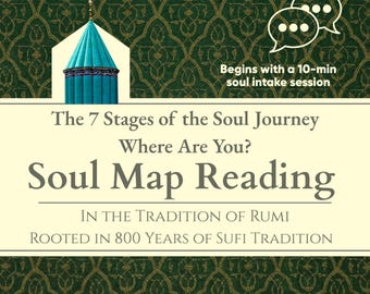 Soul Healing Reading with Birth Chart and Akashic Records in the Tradition of Rumi