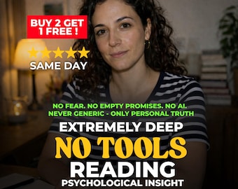 Same Hour Clairvoyant Psychic Reading - No Cards, Psychological Insight