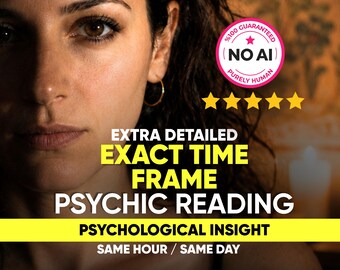Gepersonaliseerd exact tijdsbestek op hetzelfde uur Paranormaal lezen, psychologisch inzicht