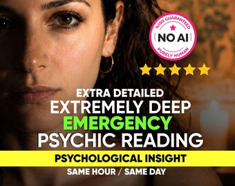 Same Hour Extra Detaillierte Notfall Lesung, Liebe Tarot Legung, Psychologische Erkenntnis