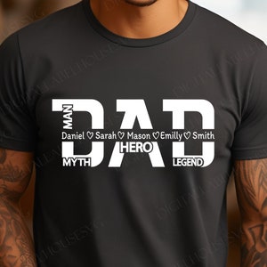 Papa SVG, Vaderdag SVG, papa splitsen naamlijst SVG, papa gesneden bestand, vader SVG, Cricut, papa overzicht, papa SVG ontwerpen, beste papa ooit SVG