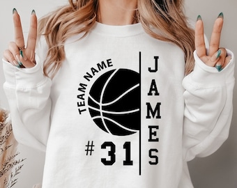 Equipo de baloncesto svg, Plantilla de jugador, Ai Eps Svg Png Pdf, Mamá de baloncesto svg, Camisa de baloncesto svg, Archivo cortado, Hierro encendido, Cricut, Silueta