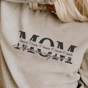 Mom SVG, Mother svg, Mother's Day SVG, Mom Split Name Frame Svg, Mum Svg, Mom Cut File, Mom Outline, Vector MOM Svg, Split Name Frame