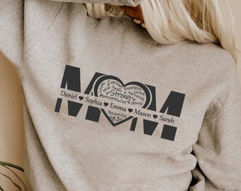 Mother svg, Mom heart svg, Mom svg, Shirt, Heart svg, Mothers Day svg, Mother's Day SVG, Mom Split Name Frame Svg, Mum Svg, Mom Outline
