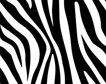 Zebra Stripe Pattern SVG, Zebra T-Shirt SVG Instant Download, print animal svg file, Cricut svg Files, Silhouette svg Files