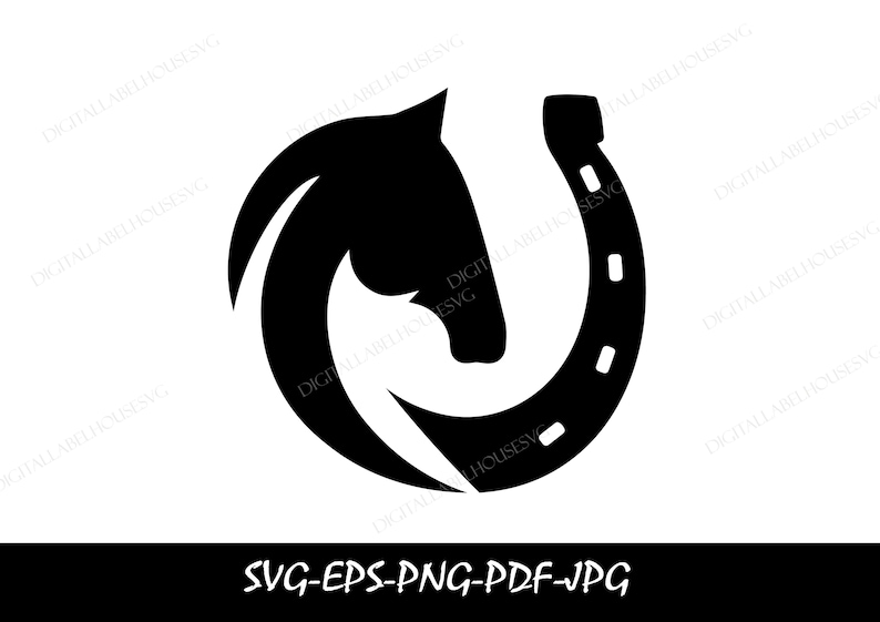 Horseshoe Svg Files, Horse Shoe Cut Files, Horseshoe Vector Files