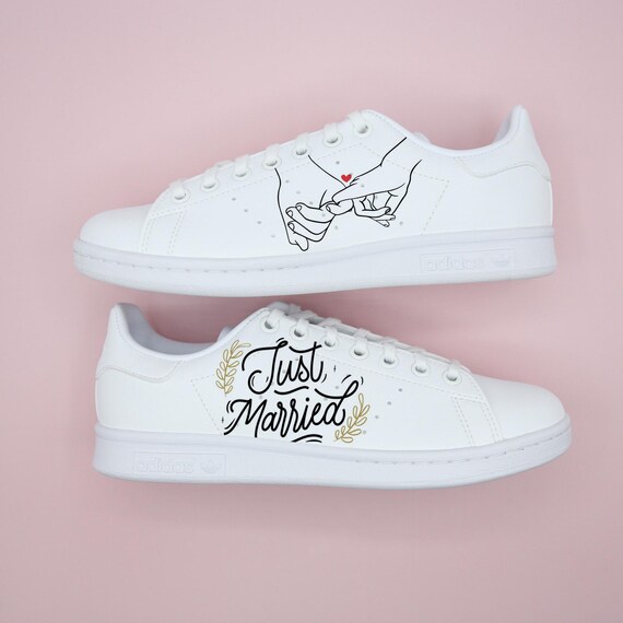 Adidas Sneakers Just Married Japon Customiser Des Stan Smith