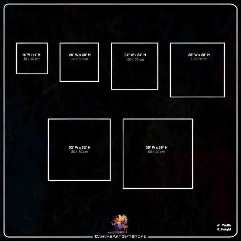 Abstract African Patterns Wall Art, African Symbols Wall Decor, African