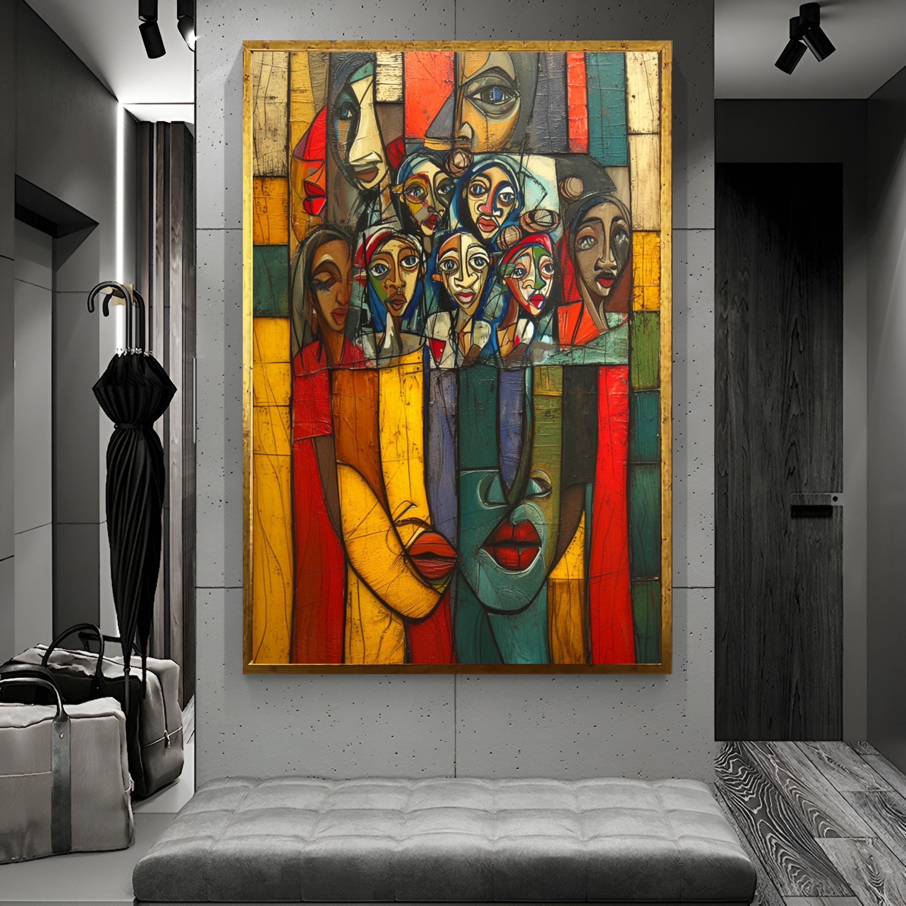 Picasso Artwork Canvas Print Pablo Picasso Wall Art Extra Large Wall Art Surreal Art Wall Hanging Framed Artwork Trendy Wall Art Home Decor
