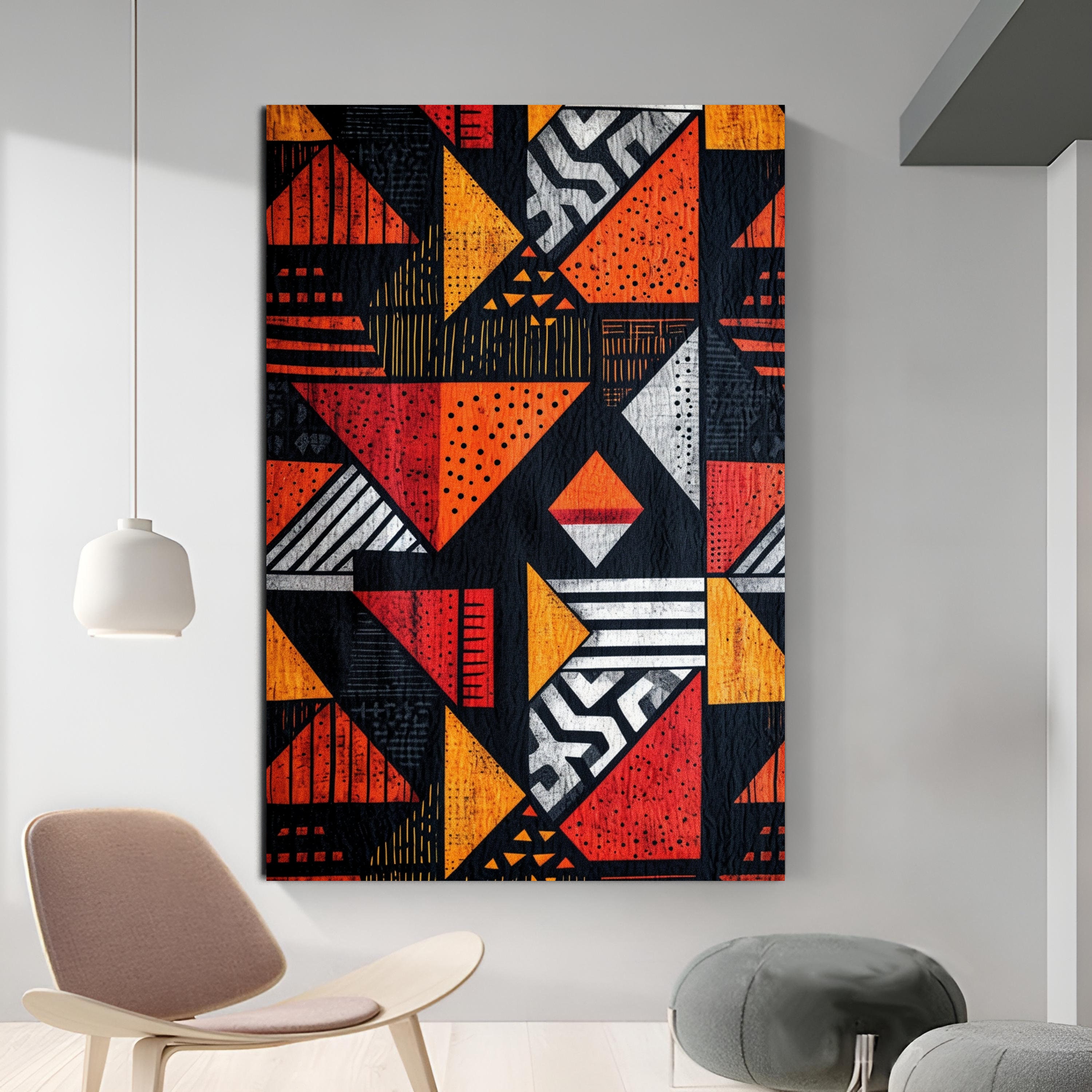 Abstract African, African Art African Pattern Home Decoration Office ...