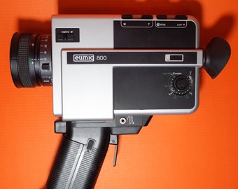 Zu reparierende Super 8 Videokameras, für Teile, Dekoration oder Upcycle: Eumig 800 Minolta XL 400 Canon 312 XL S Braun Nizo 156 Revue CX 30