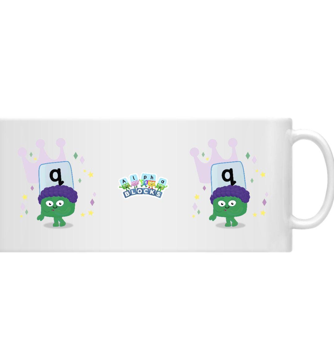 Alphablocks - Alphablock Q Mug - Etsy