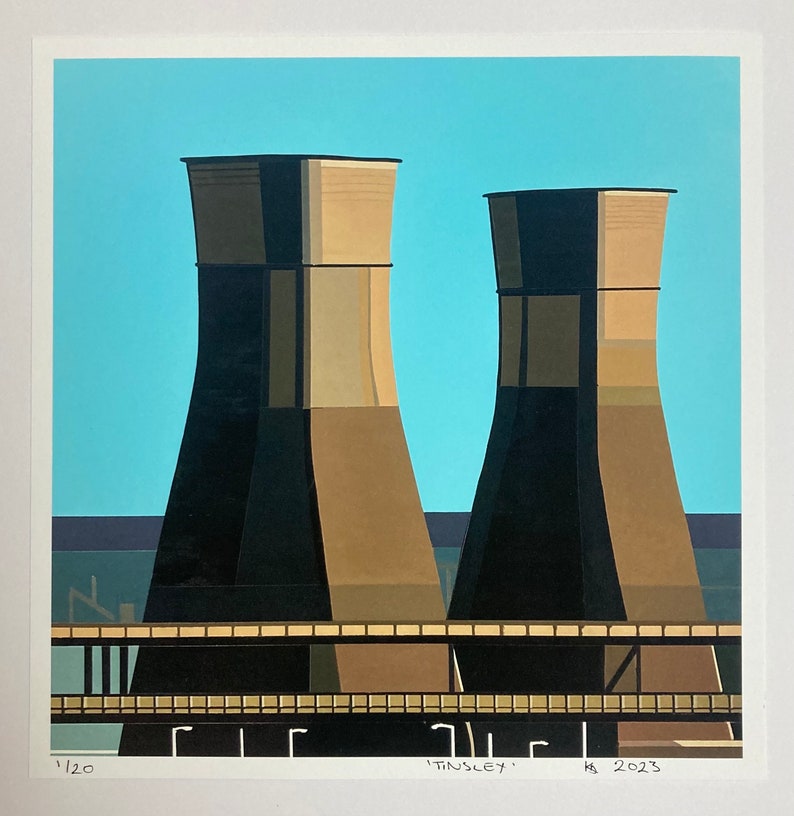 Tinsley Towers Fine Art Giclee Print image 1