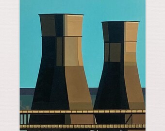 Tinsley Towers Fine Art Giclee Mini Print