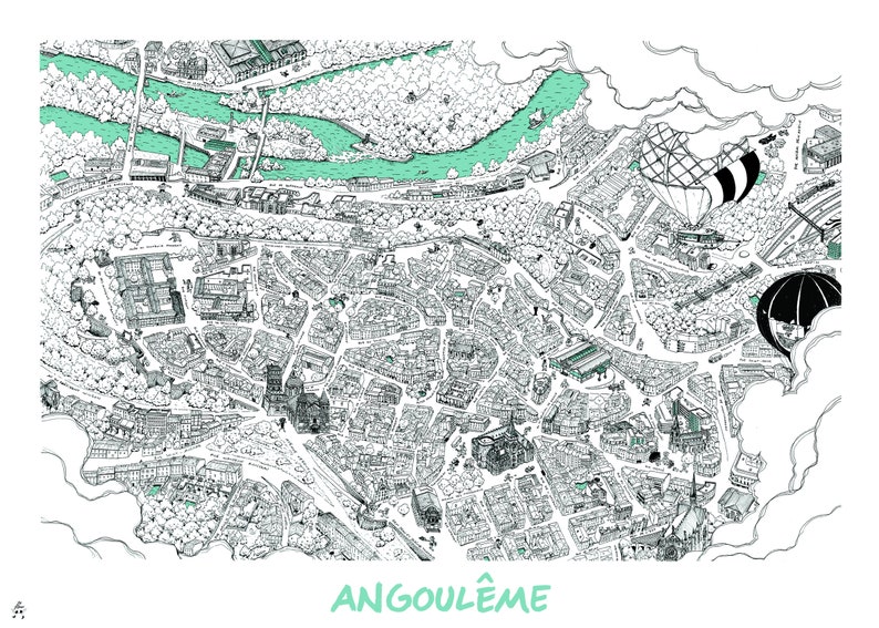 Angoulême map image 2