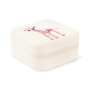 Giraffe Jewelry Box. Jewelry box with giraffe print.