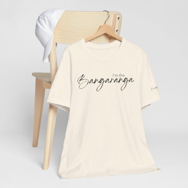 Tee-shirt texte Bangaranga | T-Shirt, gagnant du concours de chanson Bangaranga