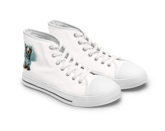 Women's sneakers dachshund, dachshund, dachshund sneakers