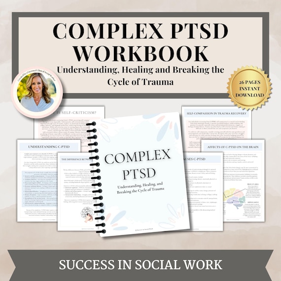 Complex PTSD Workbook for therapist, Complex PTSD, Therapy Worksheets,Healing from Trauma, Childhood Trauma,Trauma Processing,Trauma Therapy
