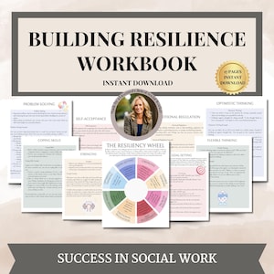 Construindo Resiliência Emocional Roda de Resiliência, Construindo Resiliência Planilhas Psicoeducacionais e Lista de Habilidades de Enfrentamento Aconselhamento de TEPT