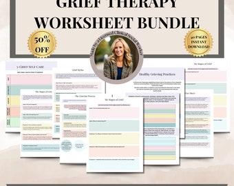 Grief Therapy Worksheets,Therapy resources,parenting resource,death coping skills,social emotional learning,Kids therapy,psychologist tools