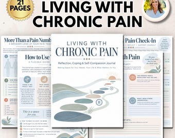 Chronic Pain Journal, Chronic Illness Symptom Tracker Undiagnosed Pain Journal Pain Tracker Printable Symptom Tracker, Chronic Illness