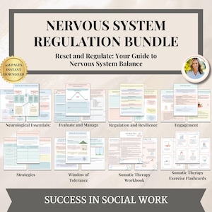 Caderno de exercícios de terapia de regulação do sistema nervoso para terapeutas, Teoria Polivagal, Escada Vagal, Técnicas de terapia do nervo vago, Exercícios somáticos