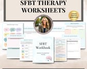 Solution focused therapy worksheets, mental health,SFBT worksheets goals,SFBT therapy worksheets Solution Focused Brief Therapy Cheat Sheet