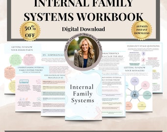 Internal Family Systems Worksheets, IFS Cheat Sheets, Emotional Regulation, Parts Work Therapy Office Worksheets, Trauma, Anxiety, Self-help