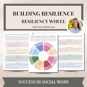 Construindo Resiliência Emocional Roda de Resiliência, Construindo Resiliência Planilhas Psicoeducacionais e Lista de Habilidades de Enfrentamento Aconselhamento de TEPT