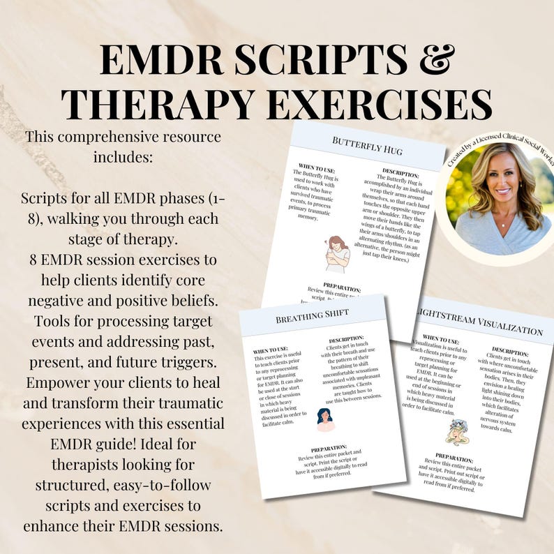EMDR Scripts Phase 1-8, Eye Movement Psychotherapy, Eye Movement ...