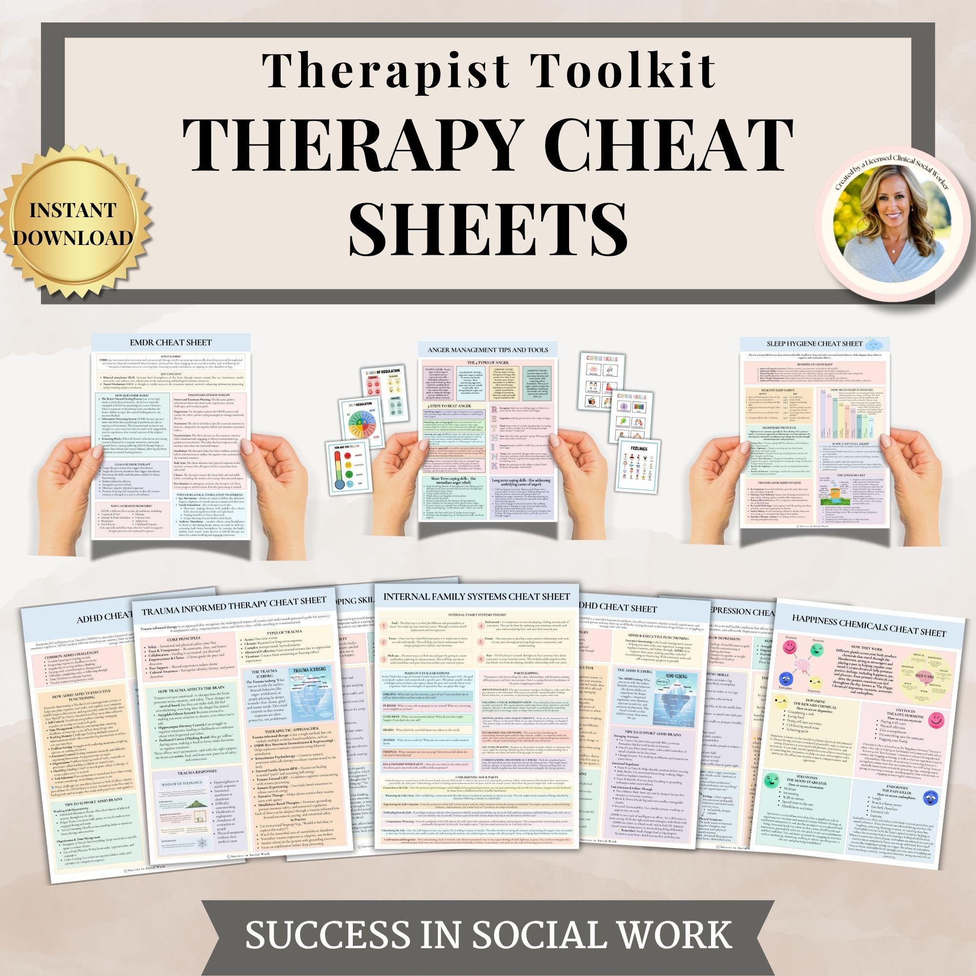 Mega Shop Bundle Therapy Worksheets Mental Health Therapy Worksheets ...