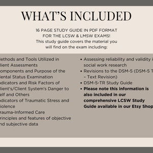 Lsw Study Guide Plan Example Social Work Study Guide,lcsw/lmsw Study Guide,assessment Treatment and ...