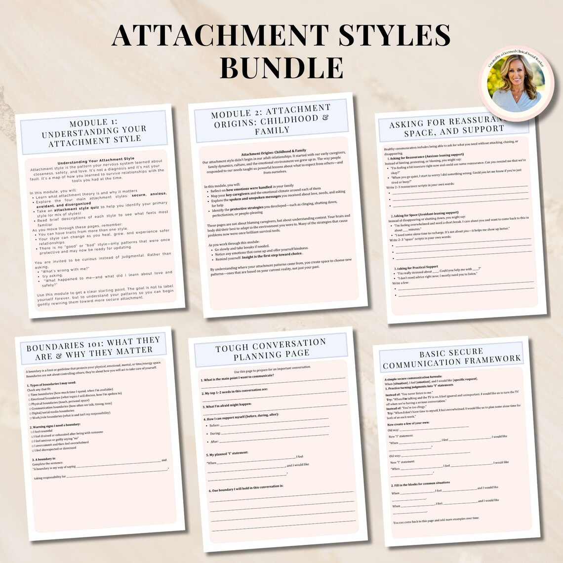 Rewire Your Attachment Style Therapy Workbook Attachment Theory Cheat ...