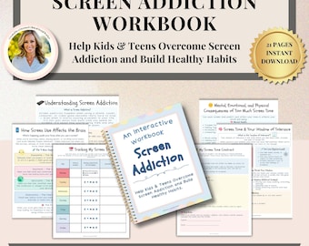 Screen Time Management and Addiction Screen Addiction Digital Literacy Worksheets Screen time habits ipad addiction Social Media Literacy