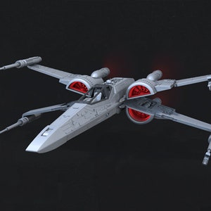 X Wing Sculpture Etsy