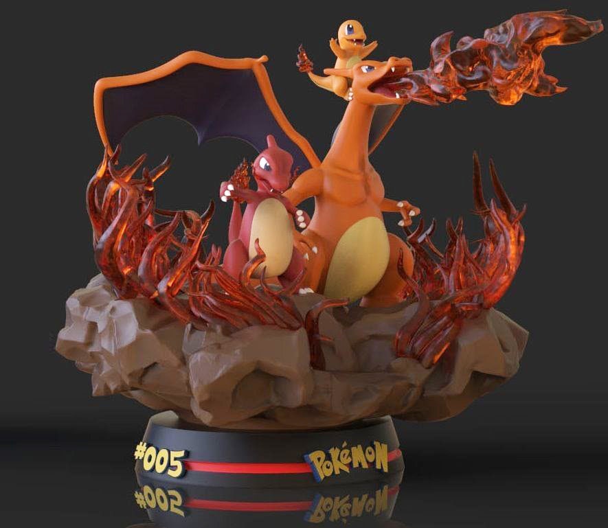 Fichier STL Décor de gâteau Joyeux Anniversaire Pokemon 🐉・Design pour  imprimante 3D à télécharger・Cults