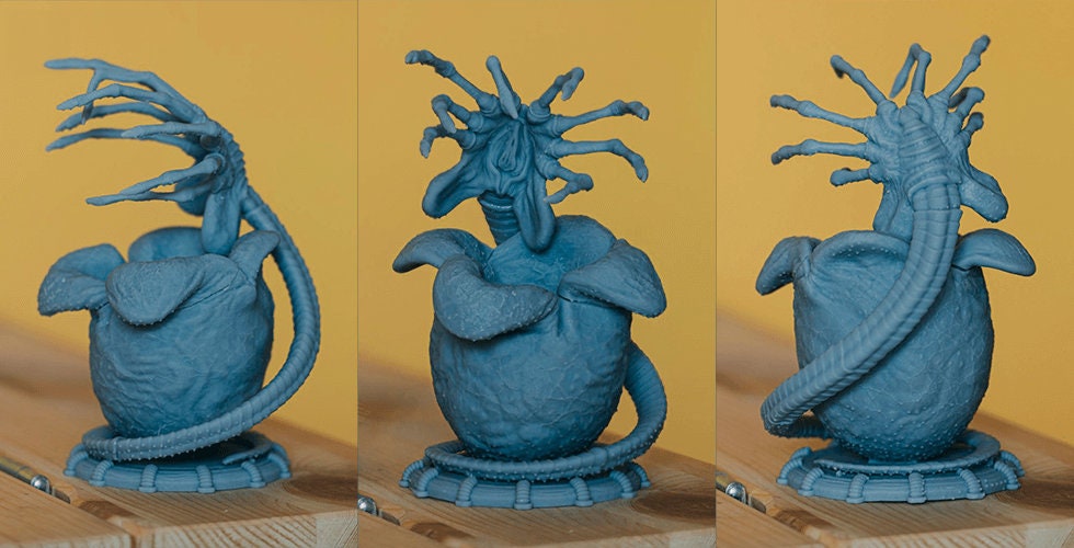 Alien Facehugger STL, Facehugger 3D Model, Facehugger 3D Print Files