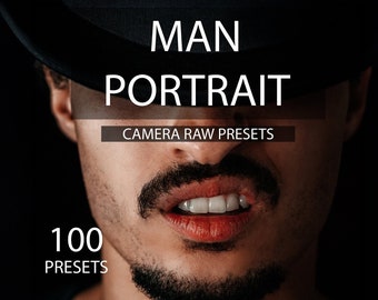 100 Camera Raw presets, Presets portrait, Desktop Lightroom, Desktop presets, Presets photoshop, Lightroom XMP, Presets Desktop