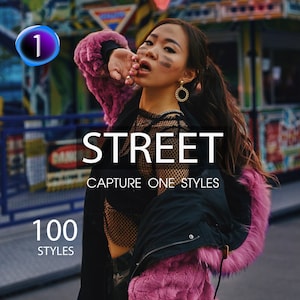 Capture One Styles, Capture One Profile, Street presets, Emulation Presets, Capture One color